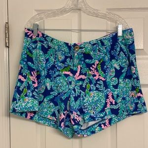 Lilly Pulitzer knit Callahan shorts size 16